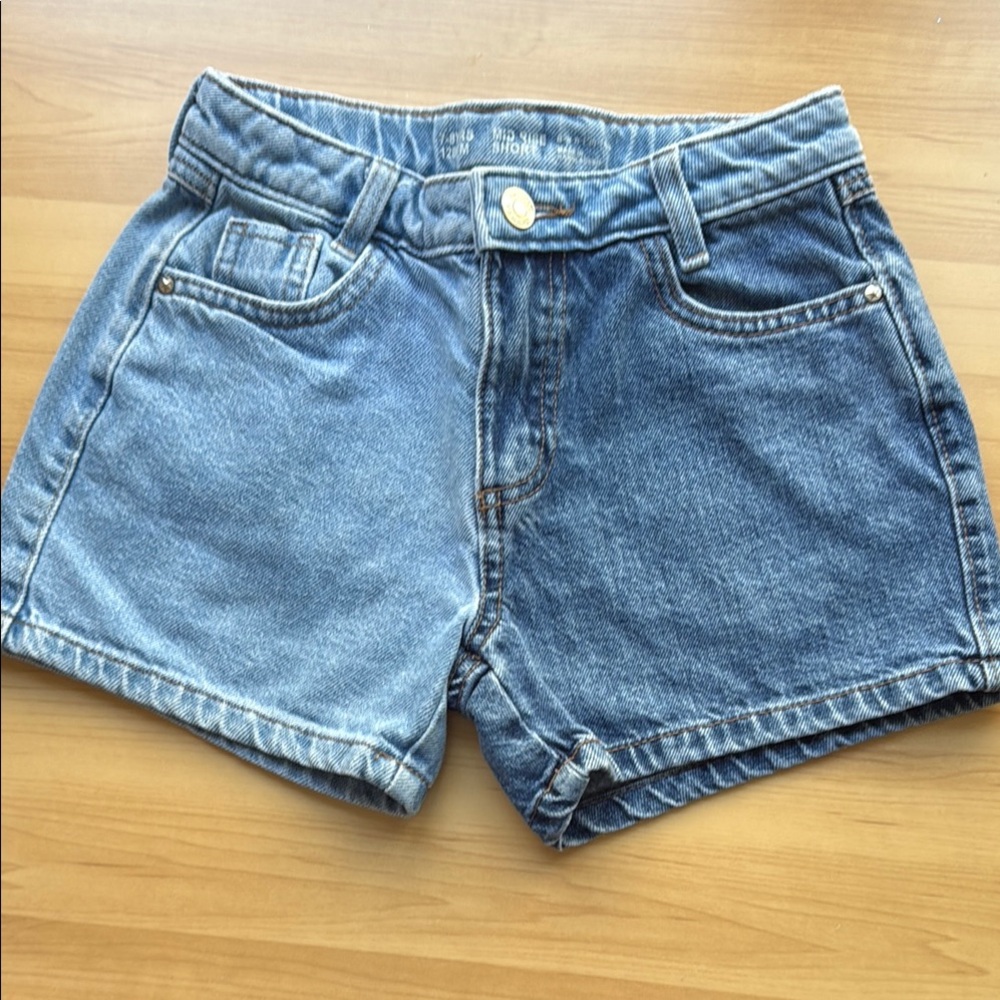 Denim&Co Blue Jean Shorts Relaxed Fit